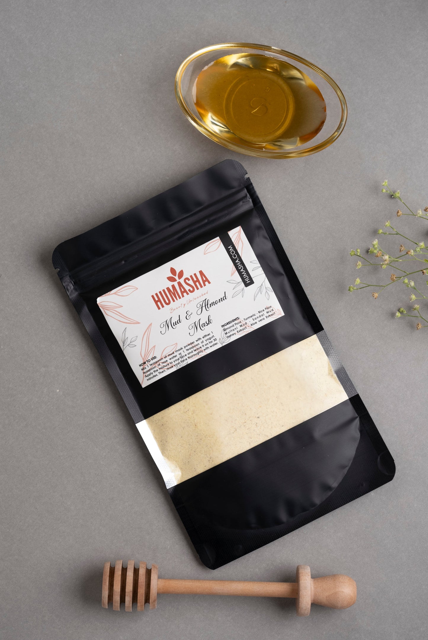 Mud & Almond Face Mask β Deep Cleanse & Glow